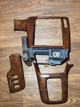 00-02 Subaru Legacy Outback Oem Radio Dashboard Bezel Trim Woodgrain Set. Fixed Price $123.71.