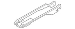 Genuine Nissan Seat Track Cover 88556-6tf0a. Fixed Price $28.78.
