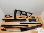 11-16 Oem Bmw F10 Center Dash Air Vent Door Wood Interior Trim Ash Grain Set *. Fixed Price $219.95.