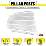 For 2013-2017 Honda Accord Sedan 6pcs Chrome Pillar Post Diy Cover Trim Kit New. Fixed Price $13.99.