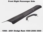 5es44trm 98 99 00 01 Dodge Ram 1500 Front Right Passenger Windshield A Pillar. Fixed Price $89.00.