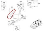 Genuine New Front Pillar, Rh Trim Assy Kia Soul 2014-2019 2.0l Petrol #b. Fixed Price $106.19.