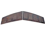For Mercedes W126 C126 Walnut Dash Speaker Cap Covers 2 Pcs. Fixed Price $246.91.