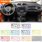 31pcs For 16-18 Jeep Renegade Dashboard Gear Door Panel Cover Trim Decor Fullkit. Fixed Price $71.99.