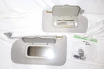 00-06 Nissan Sentra Sunvisors W/ Sun Visor Clips Dual Mirrors Gray One Light. Fixed Price $99.50.