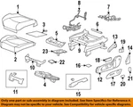 Gm Oem 09-17 Acadia Driver Seat Components-outer Finish Pnl 20809935. Fixed Price $137.80.