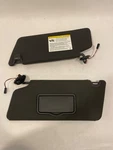 2011-2015 Ford Explorer Left & Right Sun Visors W/ Lights Pair Set Tested Oem. Fixed Price $61.07.