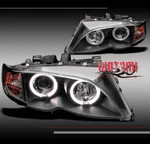 02 03 04 05 Bmw E46 3 Series 4dr Halo Projector Headlights Black Corner Signal. Fixed Price $205.95.