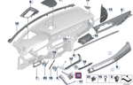 New Bmw X6 F16 Front Instrument Panel Strip Trim 51458058567 Lhd No Duty To. Fixed Price $294.54.