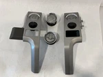 2009 - 2014 Ford F150 Dash Vent Bezel Trim Set Pair Silver Scratched Broke Clips. Fixed Price $130.81.