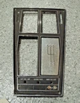 1969 C3 Corvette 4-speed Shift Console Plate--gm #3956071/3954530--used. Fixed Price $74.95.