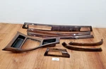 09-11 Oem Bmw E90 Sedan Dash Door Center Console Burr Walnut Interior Trim Set. Fixed Price $329.95.