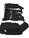 New Jeep Jk Wrangler 4 Door Oem Black Rear Carpet Set 2007 2008 2009 2010 Mint!. Fixed Price $289.00.
