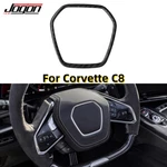Real Carbon For Corvette C8 Coupe Stingray 20-25 Steering Wheel Horn Cover Jogon. Fixed Price $28.00.