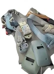 1975-76 Cadillac Buick L&r Side Front Seat Belts Rectractable Blue. Fixed Price $355.00.