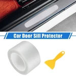 Clear 32.8ftx2.76inch Car Door Sill Protector Film Cover Carbon Fiber Pattern. Fixed Price $23.23.