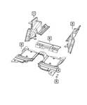 Genuine Mopar Wheelhouse Carpet 7ew80tx7ab. Fixed Price $94.61.