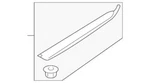 Genuine Hyundai Cover Assembly Fender Side Left-hand 86551-b1000. Fixed Price $21.59.