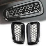 Honeycomb Inner Dash Side Air Vent Outlet Cover For Honda Civic 11th 2022 Up Blk. Fixed Price $15.61.