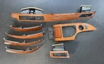 2006-2007 Bmw E60 M5 Dash Door Fine Wood Trim Madeira Nutwood Bezzel Cover Set. Fixed Price $599.99.