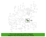 2008 Toyota Sienna Rear Seat Frame Cover P/n 79092-08020 Genuine Oem Used Part. Fixed Price $26.00.