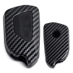 Black Carbon Fiber Finish Plastic Key Fob Case For Vw Mk8 Viii Golf/gti Id3 Id4. Fixed Price $11.09.