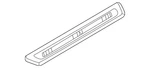 Genuine Bmw Scuff Plate 51-47-9-492-984. Fixed Price $73.88.
