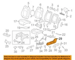 Gm Oem 15-17 Enclave Driver Seat Components-outer Finish Pnl 22914469. Fixed Price $137.12.