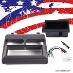 Radio Grey Gray Single Din Dash Kit Pocket Bezel Fit For Chevy Gmc Trucks 88-94. Fixed Price $20.97.