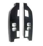 Genuine Land Rover Defender 2020+ Swb Rear Lamp Covers Black - Lr146035/lr146036. Fixed Price $176.71.