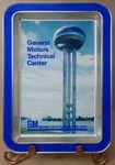 Vintage General Motors Gm Technical Center Tin Tray 75 Years Of Excellence 11x8. Fixed Price $12.74.