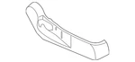 Genuine Nissan Seat Trim Panel 87330-9bu0a. Fixed Price $108.05.