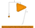 Gm Oem 11-16 Cruze Limited,cruze Quarter Panel Exterior Trim-applique 95991483. Fixed Price $75.79.