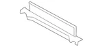 Genuine Bmw Sill Plate 51-47-7-326-465. Fixed Price $156.00.