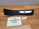 15-19 Oem Bmw F16 F86 X6 M Rear Passenger Door Sill Scuff Plate Trim Cover. Fixed Price $55.00.