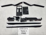 16-20 Oem Tesla Model X Front Rear Left Right Dashboard Wood Trim Set Note*. Fixed Price $450.00.