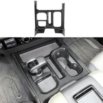 Carbon Fiber Gear Shift Box Panel Decor Trim Cover For Chevrolet Silverado 2022+. Fixed Price $31.99.