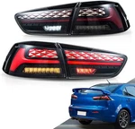 Pair Led Tail Lights For 2008-2017 Mitsubishi Lancer & Evo X W/ Startup Dynamic. Fixed Price $279.99.