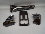 Tesla Model S X Interior Dash Trim Vents Ip Finisher Obeche Gloss. Fixed Price $250.00.