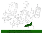 2015-2020 Acura Tlx Genuine Seat Outer Finish Trim Panel Oem 81638-tz3-a12zc. Fixed Price $121.80.