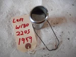 Mercedes Benz Ponton 220s Left Heat Fresh Air Chrome Vent Nozzle W180. Fixed Price $90.00.