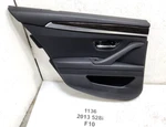 11-16 Oem Bmw F10 528 550 Rear Driver Side Door Card Panel Leatherette Black. Fixed Price $105.01.