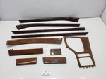 97-03 Oem Bmw E39 Left Right Dash Center Console Door Wood Trim Vavona Set *. Fixed Price $299.95.