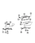 Genuine Mopar Glove Box Door Dampener 68686980aa. Fixed Price $31.69.