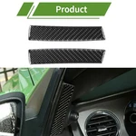 2*carbon Fiber Interior A Pillar Decorative Cover Kit For Ford Mustang 2009-2013. Fixed Price $14.09.