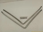 Bmw 735i E32 Pair Of Left & Right Back Glass Molding Trim Panel Fits 1988-1992. Fixed Price $89.90.