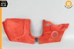 03-06 Mercedes R230 Sl500 Sl65 Amg Under Dash Kick Panel Set Of 2 Red Oem. Fixed Price $45.65.