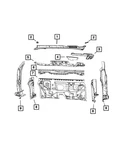 Genuine Mopar Cowl Side Trim Panel Right 6ap44lxhaa. Fixed Price $58.31.