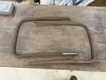 1941 Ford Windshield Garnish Moldings Original Pair Inside Mercury. Fixed Price $200.00.