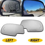 Left Exterior Right Mirror Signal Glass Heated For 2003-04 Chevy Silverado 2500. Fixed Price $39.99.